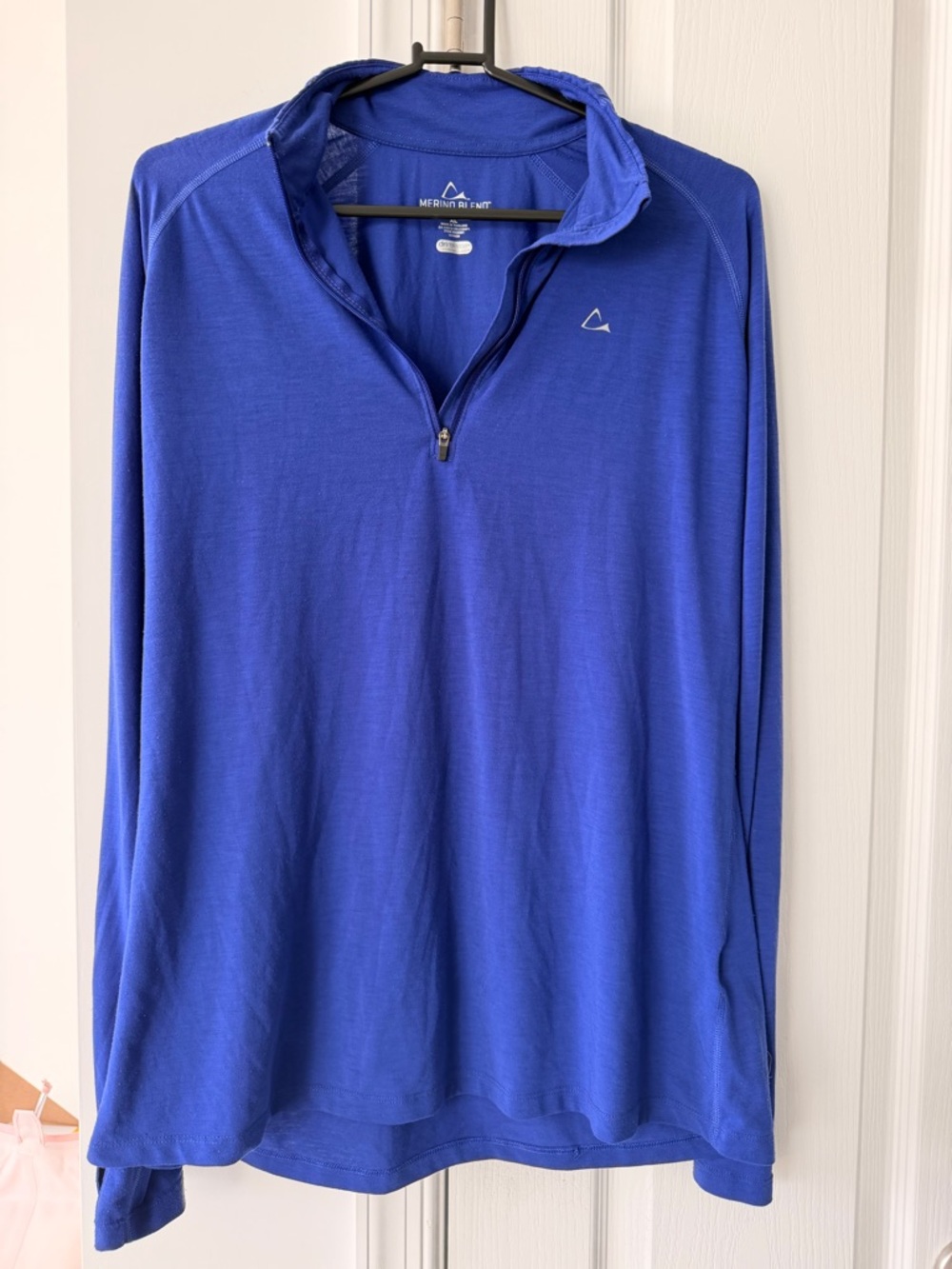 Paradox Women’s Royal Blue Long-Sleeve Half-Zip Top